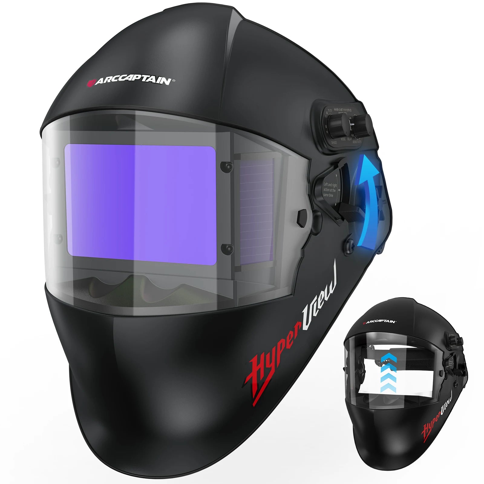 Masque de soudure Flip-Up à visière relevable
